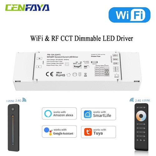 12w tuya smart wifi cct - smart,