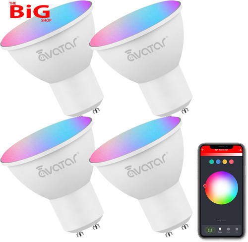 Gu10 smart bulb pack - bulb, 5w