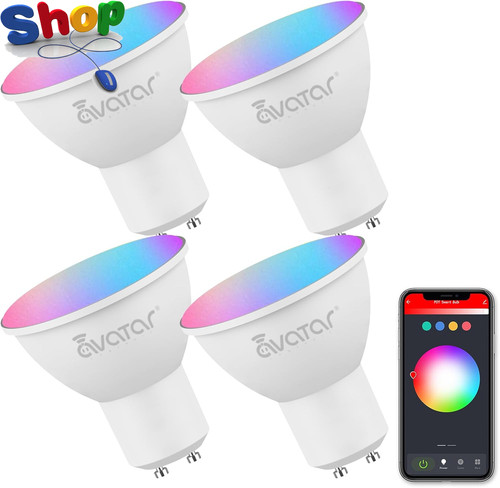 Gu10 smart bulb pack 5w - pack,,