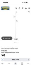 Ikea 3 Spots Lamp with Alexa
