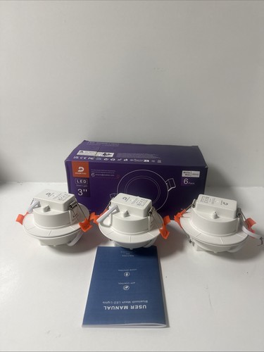Led recessed ceiling light - 3'',