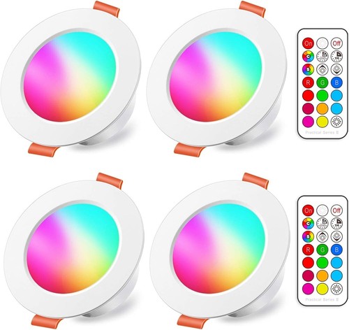 Led recessed ceiling light - 4x,