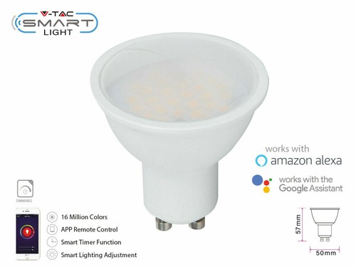 Rgbw led gu10 smart spotlight - rgbw,