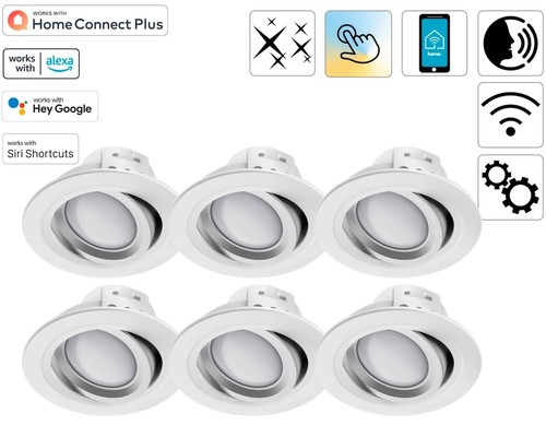 Set hama wifi led recessed - 6x,
