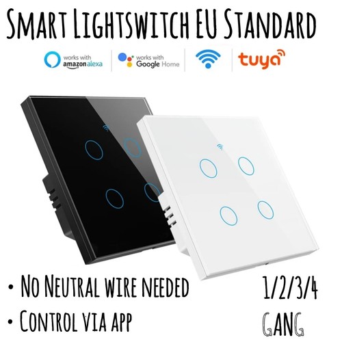 Tuya smart wifi touch light - smart,